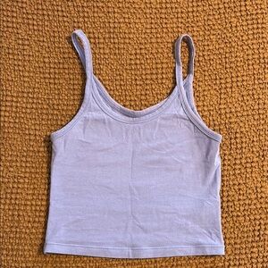 ARQ Cropped Tank (Periwinkle)
